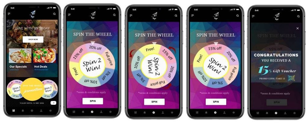 spin the wheel system