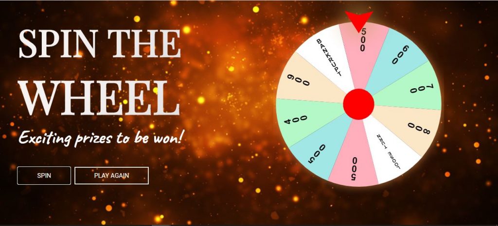 Spin the wheel