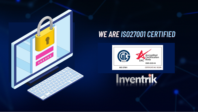 We Are ISO27001 Certified!