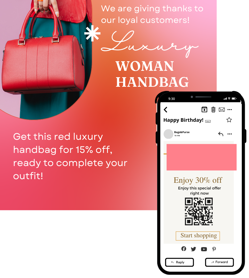 handbag-sale-social media