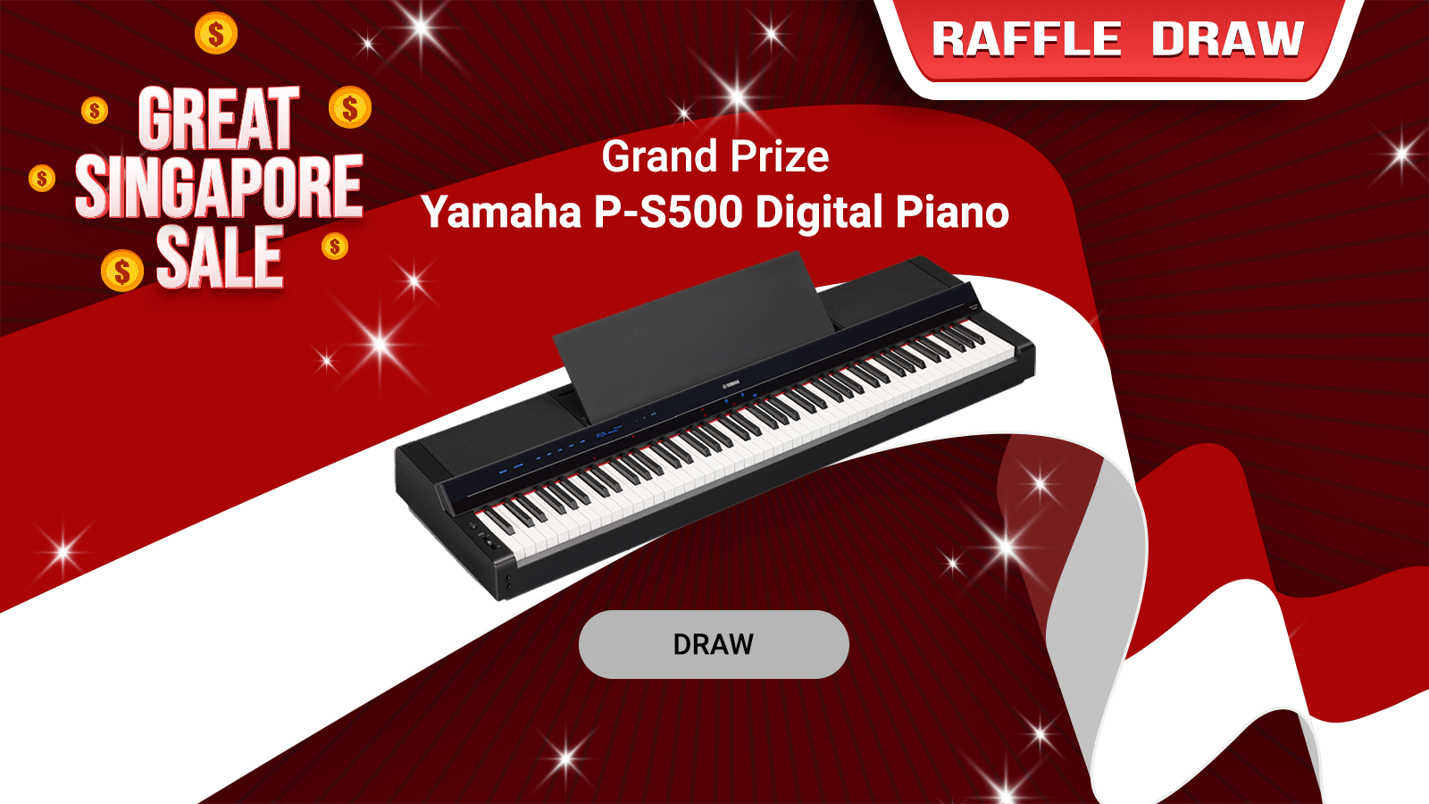 Image of Digital Lucky Draw during GSS
