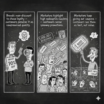 Image of pradox in promotional marketing