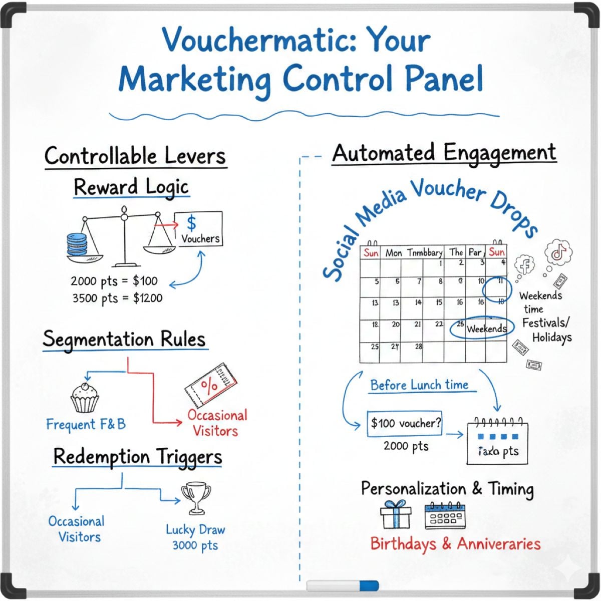 Image of Vouchermatic features