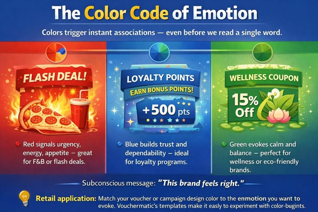 Image of colour emotiona in Retail