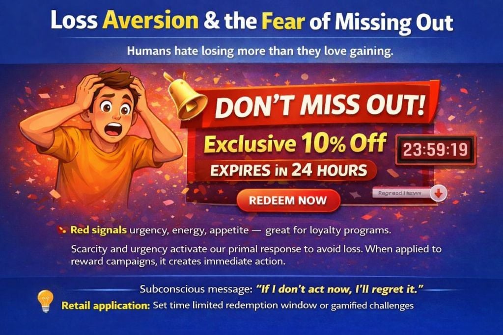 Image of application of FOMO tactics in marketing