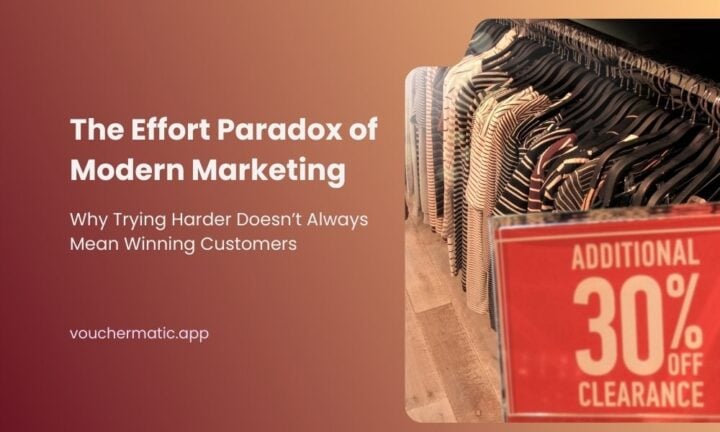 The Effort Paradox of Modern Marketing: Why Trying Harder Doesn’t Always Mean Winning Customers