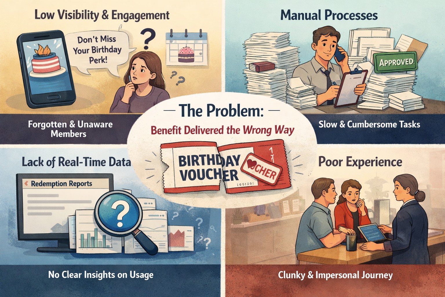 birthday voucher automation for clubs