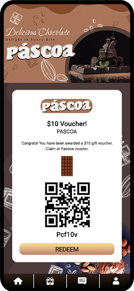 Restaurant & food retail stored value card