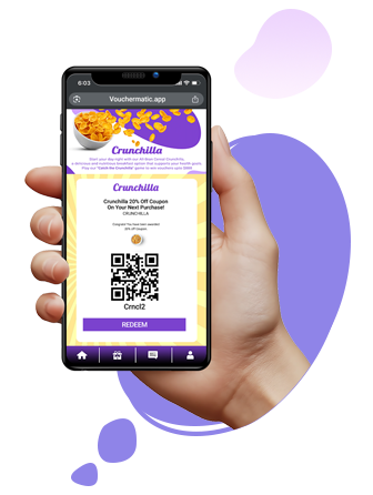 evoucher mobile screen