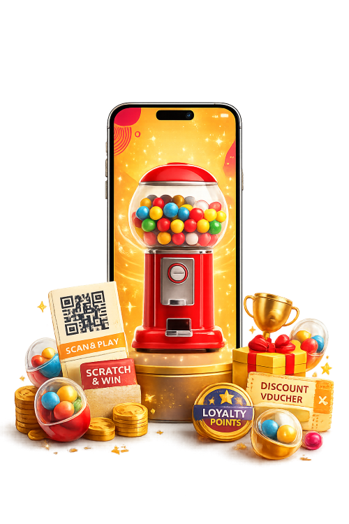 gashapon mobile screen