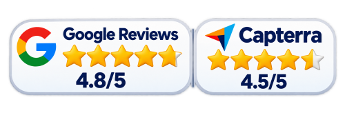 Google-Capterra Review Badges